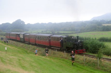 Runners Take Part Race Train Editorial Stock Photo - Stock Image ...