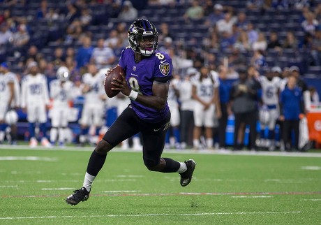 Baltimore Ravens Quarterback Lamar Jackson 8 Editorial Stock Photo