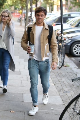 Tom Daley out and about, London, UK - 24 Aug 2018