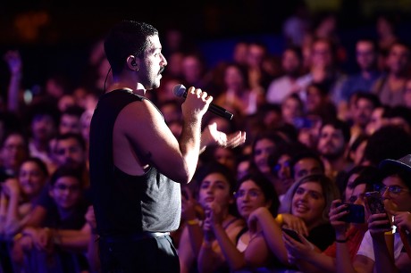 Hamed Sinno Lead Singer Lebanese Alternative Editorial Stock Photo ...