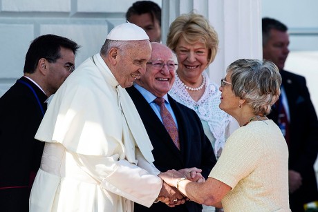 Pope Francis visits Ireland, Dublin - 25 Aug 2018
