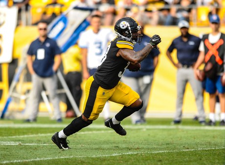 Pittsburgh, USA. 25 August 2018. Steelers Damoun Patterson #83 during the  Pittsburgh Steelers vs Tennessee Titans