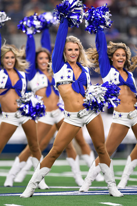 Dallas Cowboys Cheerleaders Perform Prior Nfl Editorial Stock Photo - Stock  Image