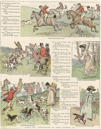 Hunting Scenes - Graphic Christmas Number, 1904