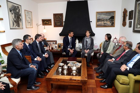 Spanish Prime Minister in Chile, Santiago De Chile - 28 Aug 2018