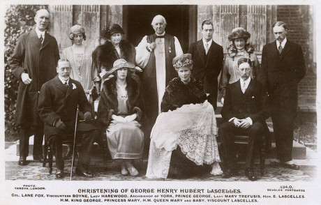 Group Photo, Christening of George Henry Hubert Lascelles, 1923