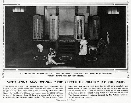 Anna May Wong in the Circle of Chalk, 1929