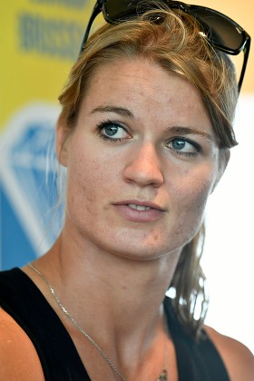 Dutch Sprinter Dafne Schippers During Press Editorial Stock Photo ...