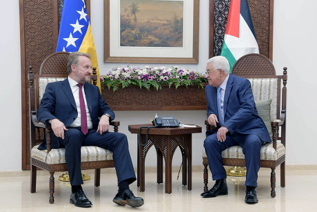 Chairman of the Tripartite Presidency of Bosnia and Herzegovina visits the West Bank - 29 Aug 2018