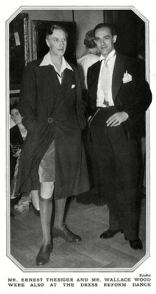 Dress Reform Dance. Mr. Ernest Thesiger and Mr. Wallace Wood, 1933