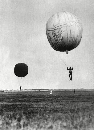 Japanese Sailers Practicing Balloon Jumping Naval Editorial Stock Photo ...