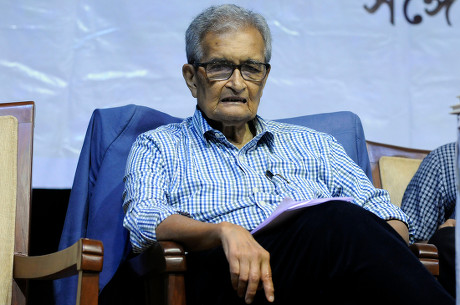 Nobel laureate Prof Amartya Sen attends seminar, Kolkata, India - 26 Aug 2018