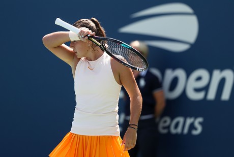 Daria Kasatkina During Her Second Round Editorial Stock Photo - Stock ...