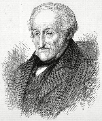 Portrait English Inventor Sir Francis Ronalds Editorial Stock Photo