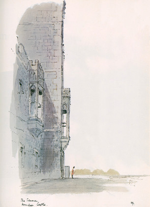 The Terrace, Windsor Castle, by Sir Hugh Maxwell Casson - 1 Oct 1977