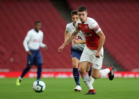 Arsenal Under-23 v Tottenham Hotspur Under-23, Premier League 2, Football, the Emirates Stadium, London, Greater London, United Kingdom - 31 Aug 2018