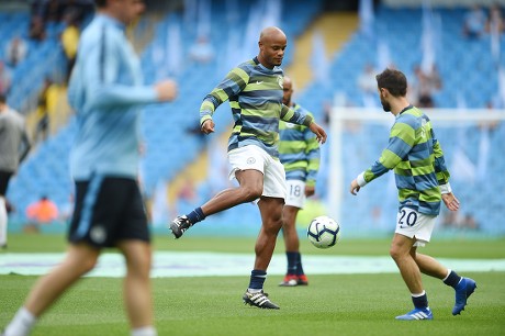 Vincent Kompany Manchester City Editorial Stock Photo - Stock Image