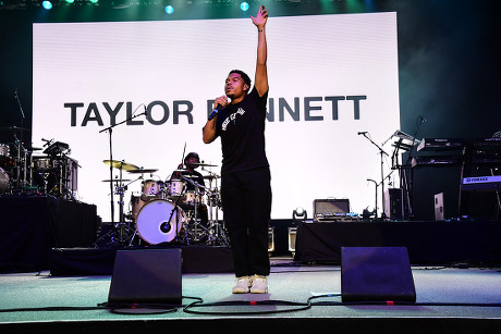 Taylor Bennett Opens Khalid Columbia Bank Editorial Stock Photo - Stock