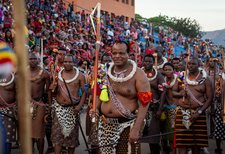 Swazi Reed Dance ceremony in Mbabane, Swaziland - 02 Sep 2018