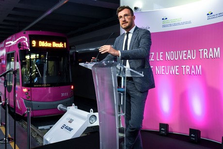Inauguration of the new Tram Line Number 9, Brussels, Belgium - 01 Sep 2018