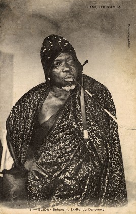 Behanzin Former King Dahomey Exile Algeria Editorial Stock Photo ...