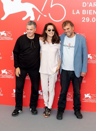 'A Letter to a Friend in Gaza' photocall, 75th Venice International Film Festival, Italy - 03 Sep 2018