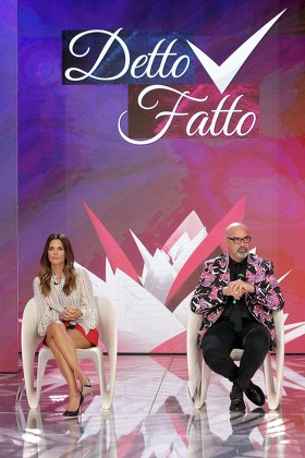 'Detto Fatto' TV show photocall, Milan, Italy - 03 Sep 2018