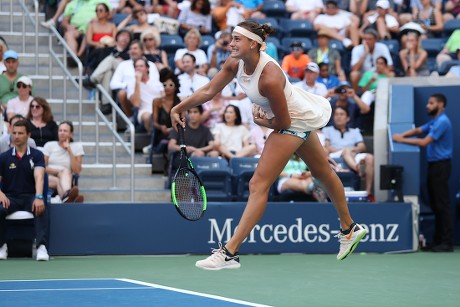 Aryna Sabalenka Action During Her Fourth Editorial Stock Photo - Stock ...