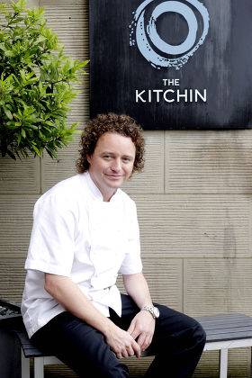Tom Kitchin at his restaurant in Edinburgh, Scotland,  Britain - 29 Jul 2009
