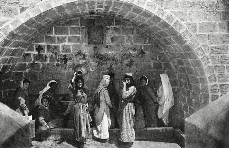 Women Marys Well City Nazareth Northern Editorial Stock Photo - Stock ...