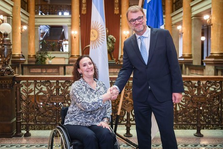Argentine Vice President Gabriela Michetti visits Finland, Helsinki - 05 Sep 2018