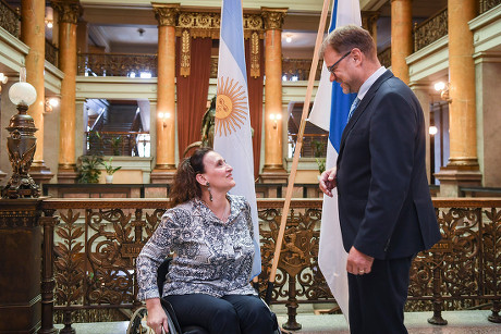 Argentine Vice President Gabriela Michetti visits Finland, Helsinki - 05 Sep 2018
