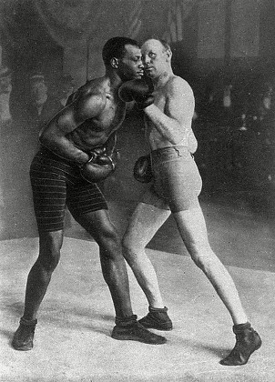 Bob Fitzsimmons V Bob Armstrong in Boxing Match