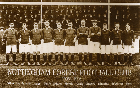 Group Photo Nottingham Forest Football Club Editorial Stock Photo