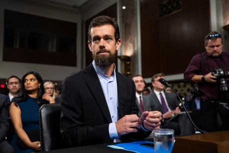 Twitter and Facebook CEOs testify in Senate on Russia and censorship, Washington, USA - 05 Sep 2018