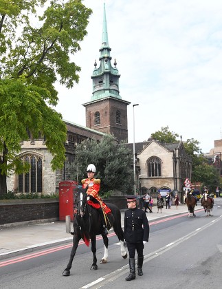 Royal Regiment Fusiliers Parading City London Editorial Stock Photo ...