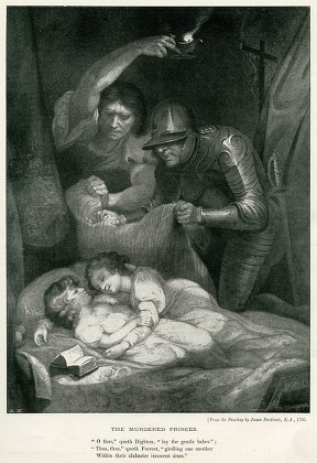 Edward V Richard Duke York Asleep Editorial Stock Photo - Stock Image ...