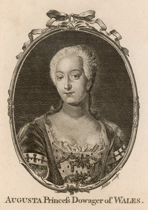 Augusta of Saxe-gotha, Princess of Wales - Mid 18th Century