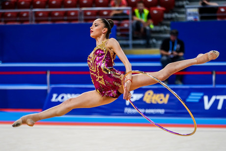 Aiana Usubalieva Kyrgyzstan During Rhythmic Gymnastics Editorial Stock ...