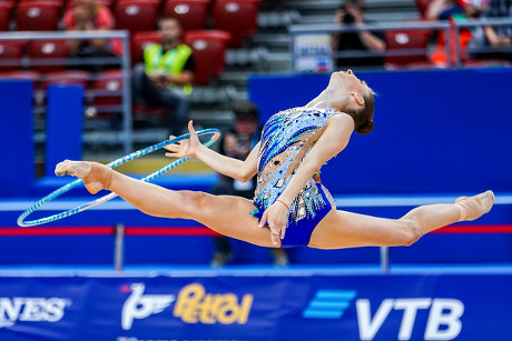 Boryana Kaleyn Bulgaria During Rhythmic Gymnastics Editorial Stock ...