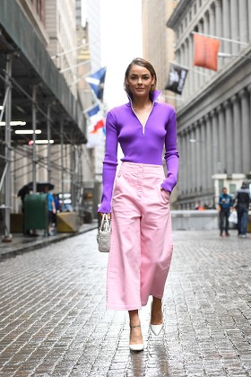 Street Style, Spring Summer 2019, New York Fashion Week, USA - 10 Sep 2018