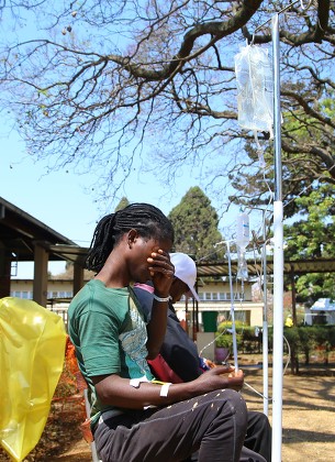 Suspected Cholera Patient Receives Treatment Via Editorial Stock Photo ...