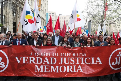 45th anniversary of Chilean coup d'etat, Santiago, Chile - 11 Sep 2018