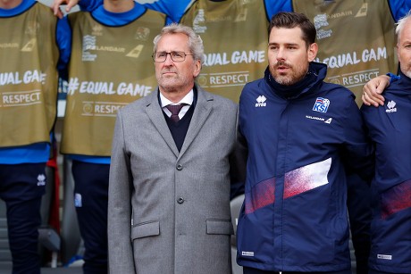 Icelandic Coach Erik Hamren L During Editorial Stock Photo - Stock ...