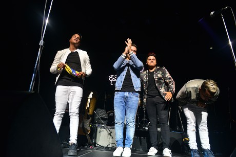 Rafael Thier, Charlie Zaa and Orquesta Adolescentes in concert, Miami, USA - 08 Sep 2018