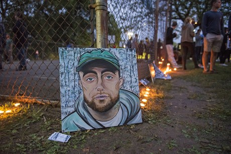 Hundreds gather at Blue Slide Park for Mac Miller vigil