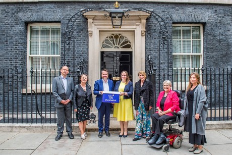 Together for Short Lives charity delivers petition to 10 Downing Street, London, UK - 12 Sep 2018