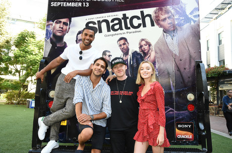 Sony Crackle's 'Snatch' cast visit to Los Angeles, USA - 12 Sep 2018