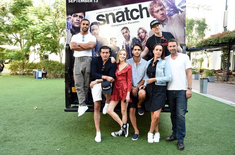 Sony Crackle's 'Snatch' cast visit to Los Angeles, USA - 12 Sep 2018