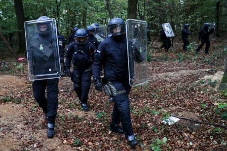 Riot Police Clear Activists Camp Surface Editorial Stock Photo - Stock ...